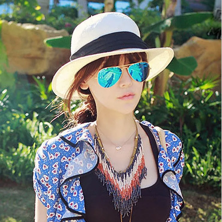 Новая модная классическая Повседневная Соломенная шляпа для путешествий мужчин