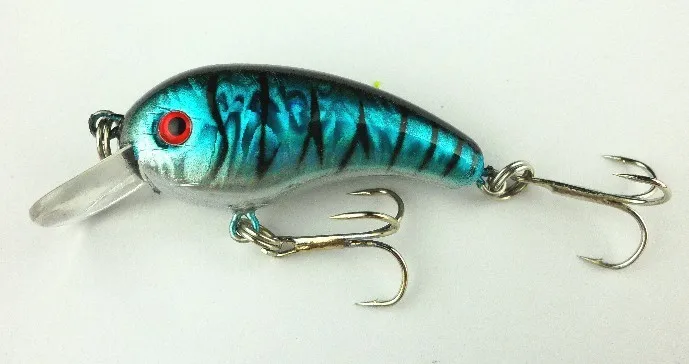 Бесплатная доставка 80 шт. прикормы Crankbait КРЮЧКОВ 4.8 г 5 см VIB снасти воблера