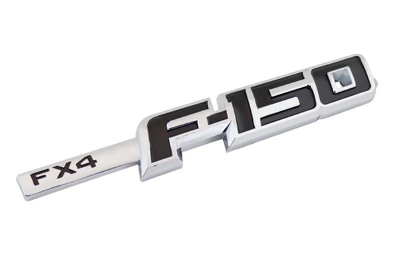 2 шт. хром черный FX4 F 150 для Raptor Sport Fender эмблема значок стикер|Наклейки на