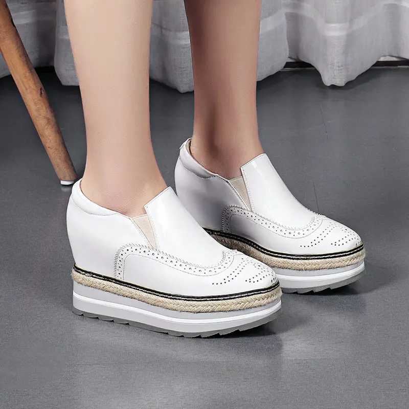 Женские лоферы без застежки сезон весна осень Женская Повседневная Удобная