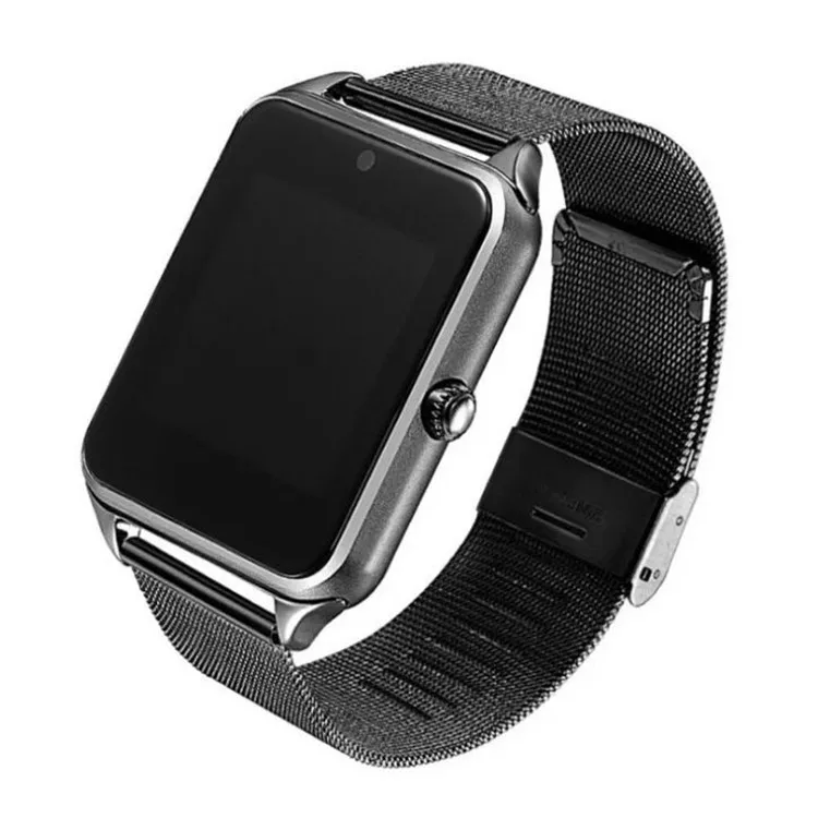 Z60 Смарт часы GT08 Plus металлические с слотом для sim карты Push Message Bluetooth подключение