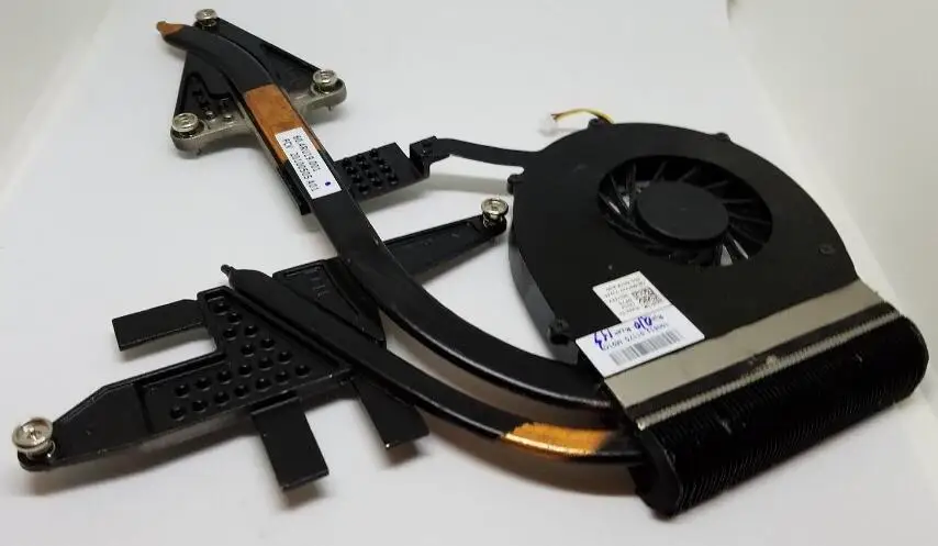 Оригинал для Dell Vostro 3700 v3700 охлаждающий вентилятор и радиатор в сборе кулер G7Y4Y