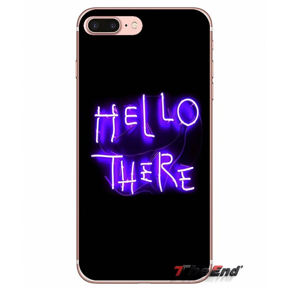 Мягкий силиконовый чехол из ТПУ с неоновым принтом для Huawei G7 G8 Ascend P7 P8 P9 Lite Honor 4C 5X 5C