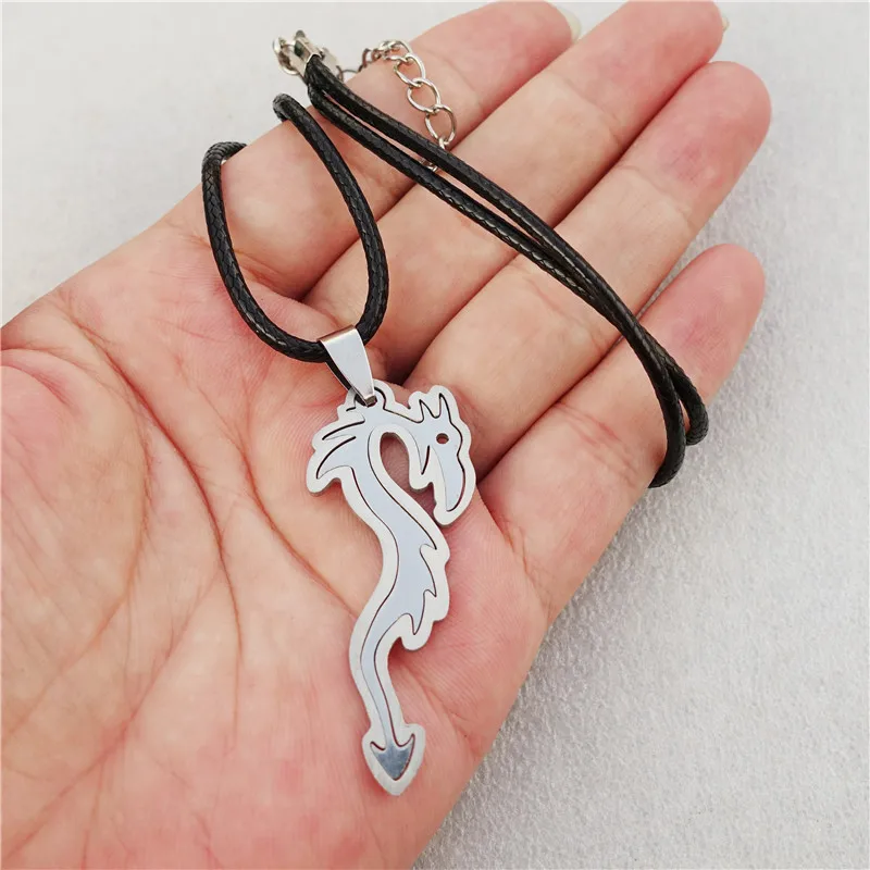 Stainless Steel Necklace Dragon Pendant Personality Fashion Powerful Chinese Dragon Jewelry Male Accessories images - 6