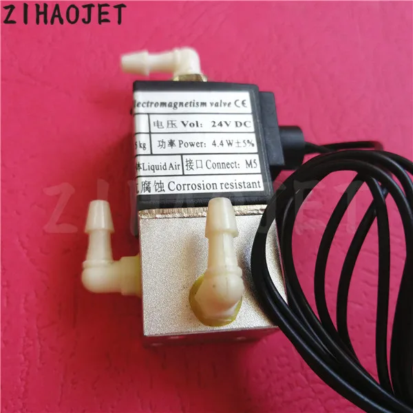 5pcs/lot JNF UV printer solenoid valve for Flora LJ3208 LJ320 Myjet Yongli Aifa Infinity plotter 3 ways ink 24V DC | Компьютеры и офис