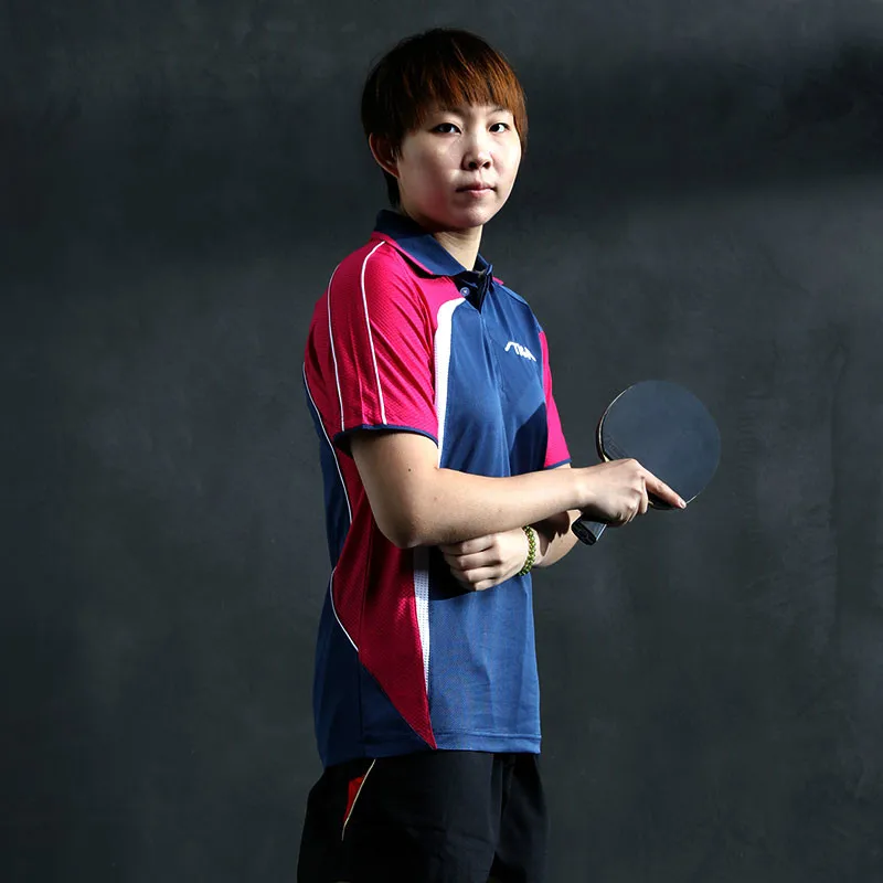 Футболка для настольного тенниса STIGA Спортивная футболка пинг понга мужчин и