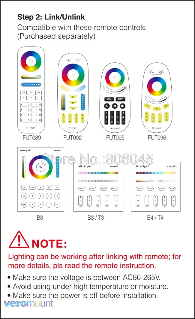 MiLight E14 5 Вт RGB+ CCT Светодиодный прожектор лампы FUT013 110V 220V Полный Цвет дистанционного Управление WiFi смарт-лампы в виде Совместимость 4-Зона дистанционного управления