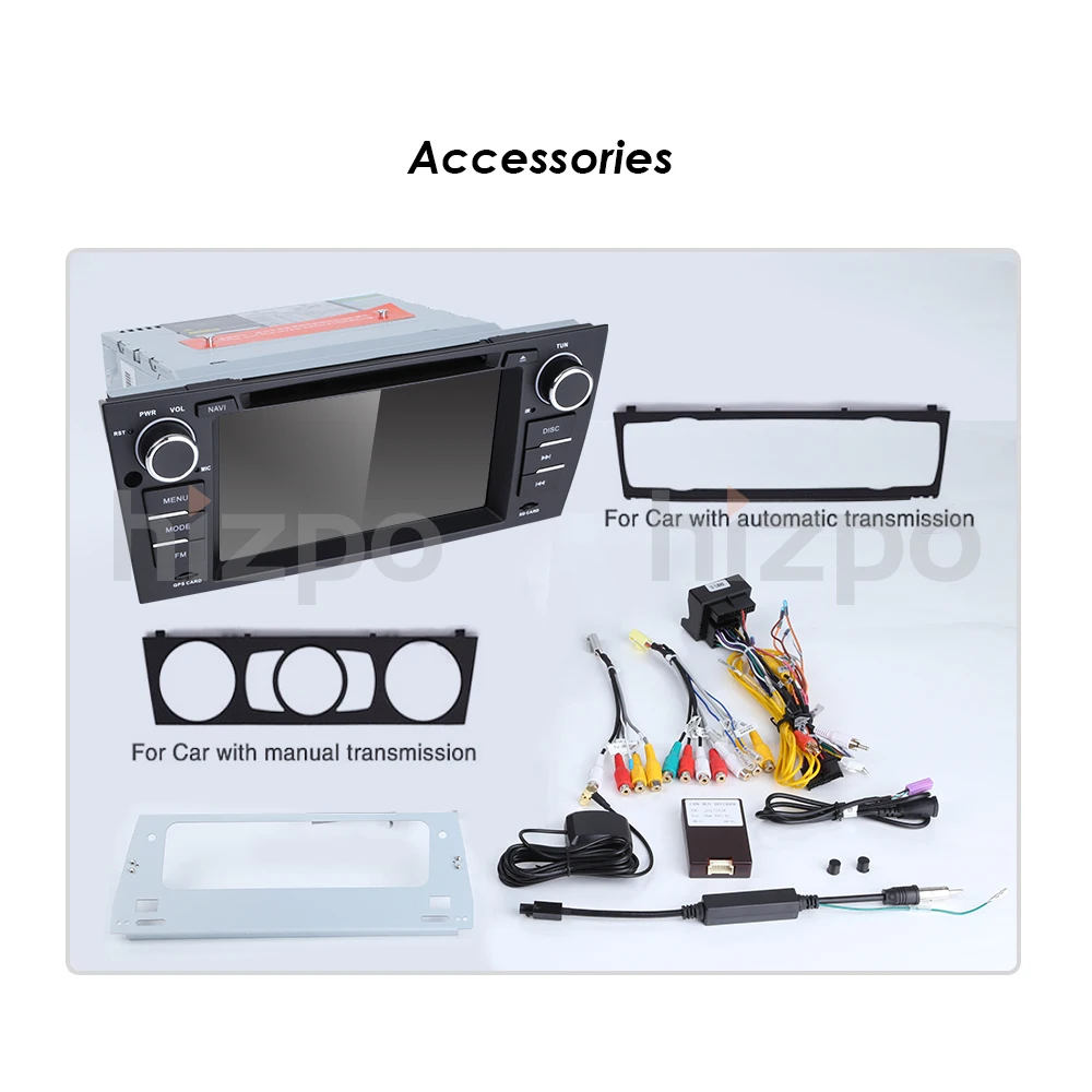 Автомобильный мультимедийный плеер Android 9 GPS стерео система для BMW/E90/91/92/93 2 грамм 4