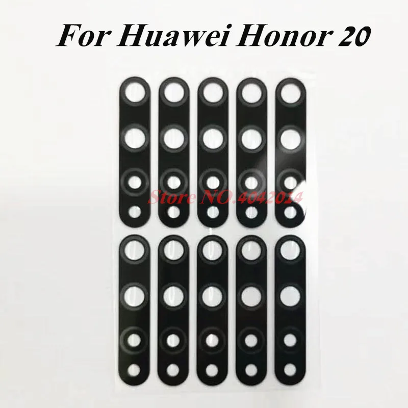 Оригинальный стеклянный чехол для задней камеры 20 шт./лот Huawei Honor запасные части