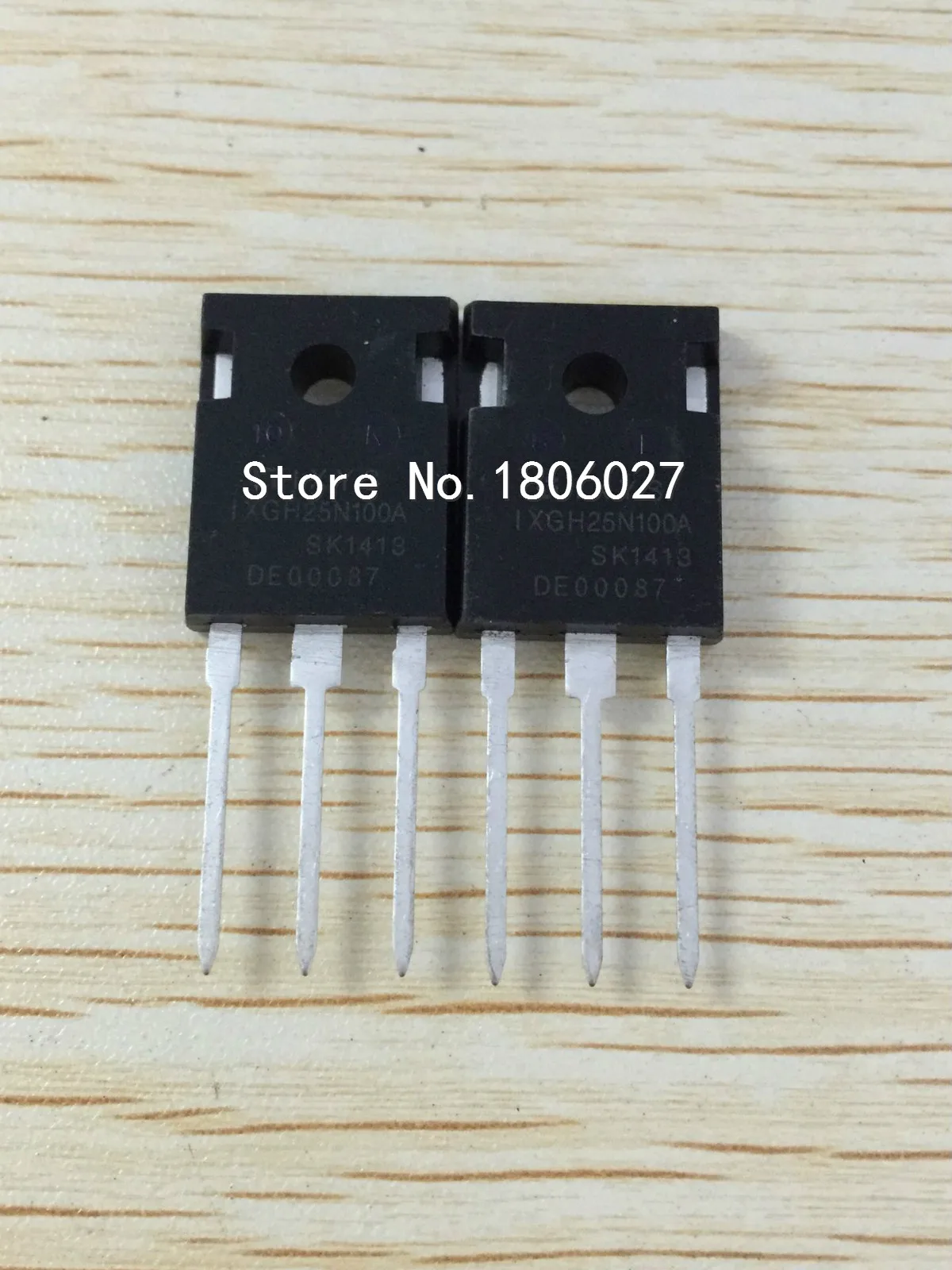 

Send free 20PCS IXGH25N100A TO-247 New original spot selling integrated circuits