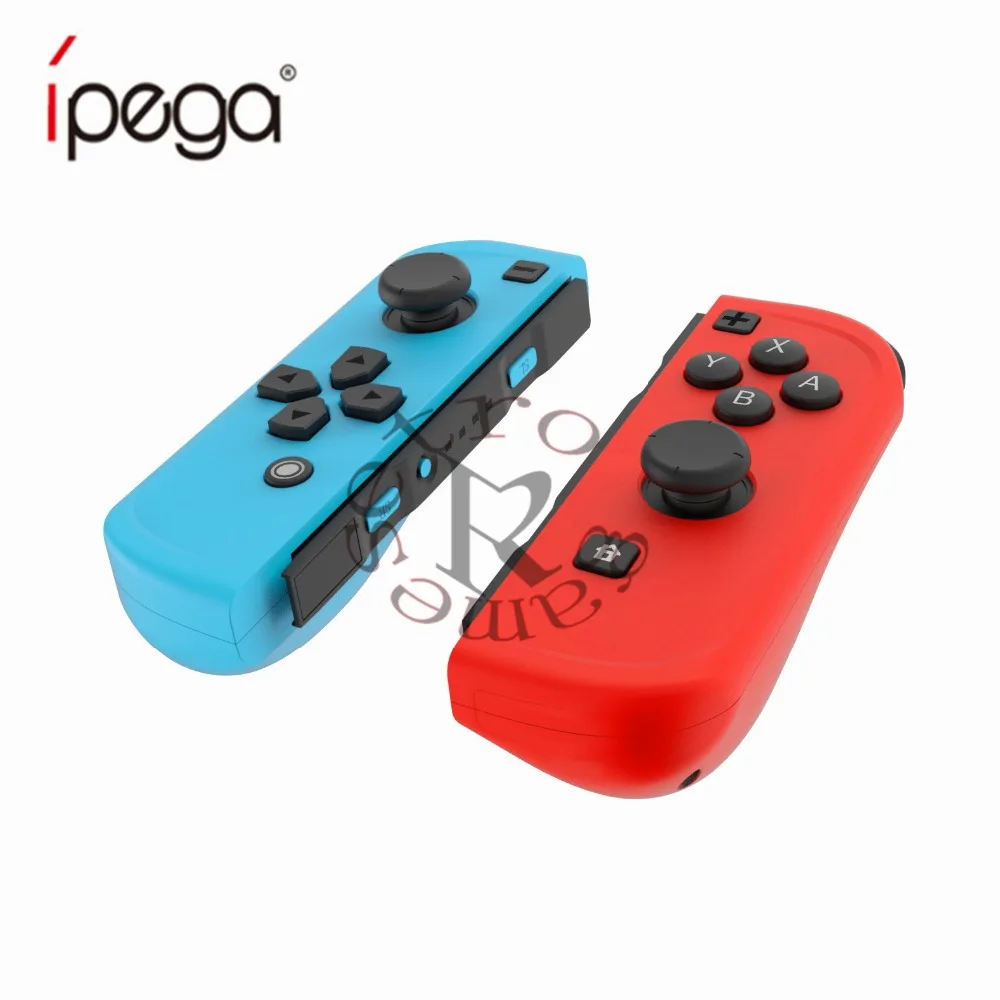 Беспроводная Bluetooth для Nintend Switch Joy-Con(L/R)-неоновый красный/неоновый синий, Joy Con игровые контроллеры совместим с для NS