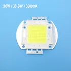 Высококачественный COB SMD 100 чип для светодиодной лампы Вт с чипом BridgeLux  Epistar  Epileds для прожектора, естественный теплый холодный белый