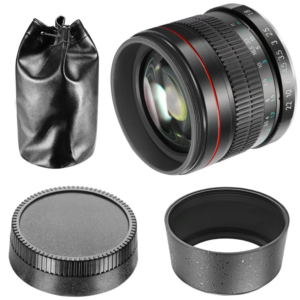 

Neewer 85 f/1,8 APS-C DSLR Nikon D5, D4s, D4, D3x, Df, D810, D800, D750