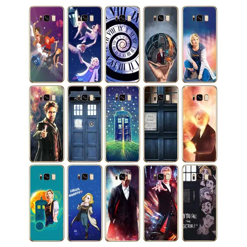 N430 Tardis Doctor Who Soft TPU Silicone Case For Samsung Galaxy A2 Core A6 A7 A8 A9 A10 A30 A40 A50 A60 A70 A8S A9S A20E Plus |
