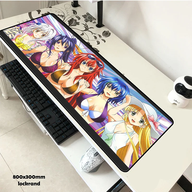 Школьный коврик для мыши dxd 800x300 мм компьютерный подарок игровой
