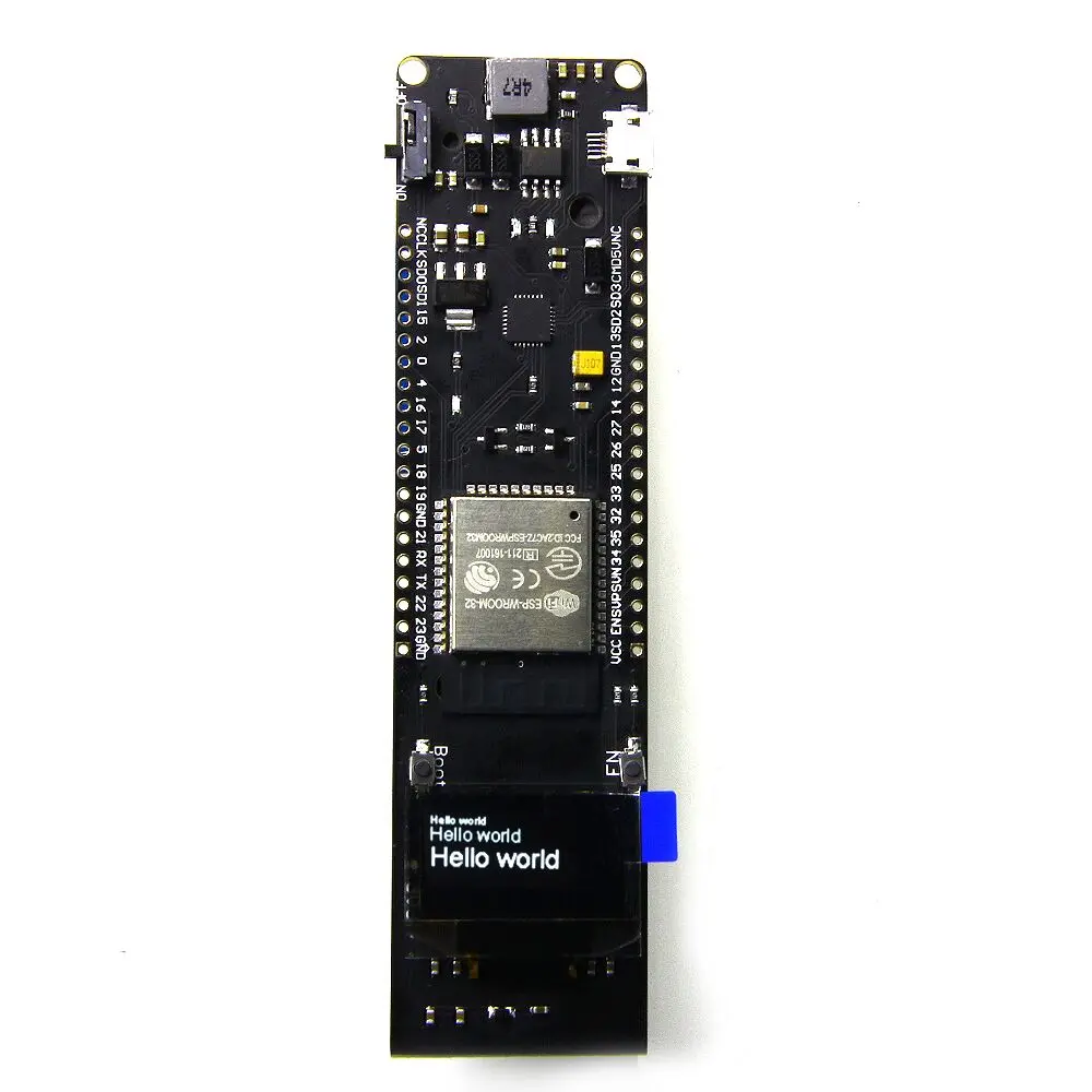 TTGO WiFi Bluetooth модуль аккумулятора ESP32 0 96 дюйма OLED Инструменты для разработки|Детали