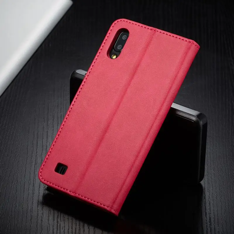 Чехлы для samsung Galaxy A10, роскошный винтажный флип-кошелек, магнитные кожаные сумки для телефона samsung A 10 M10 Coque