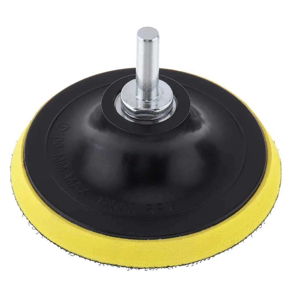 4 дюймовая дисковая наждачная бумага самоклеящаяся абразивная прокладка диаметр