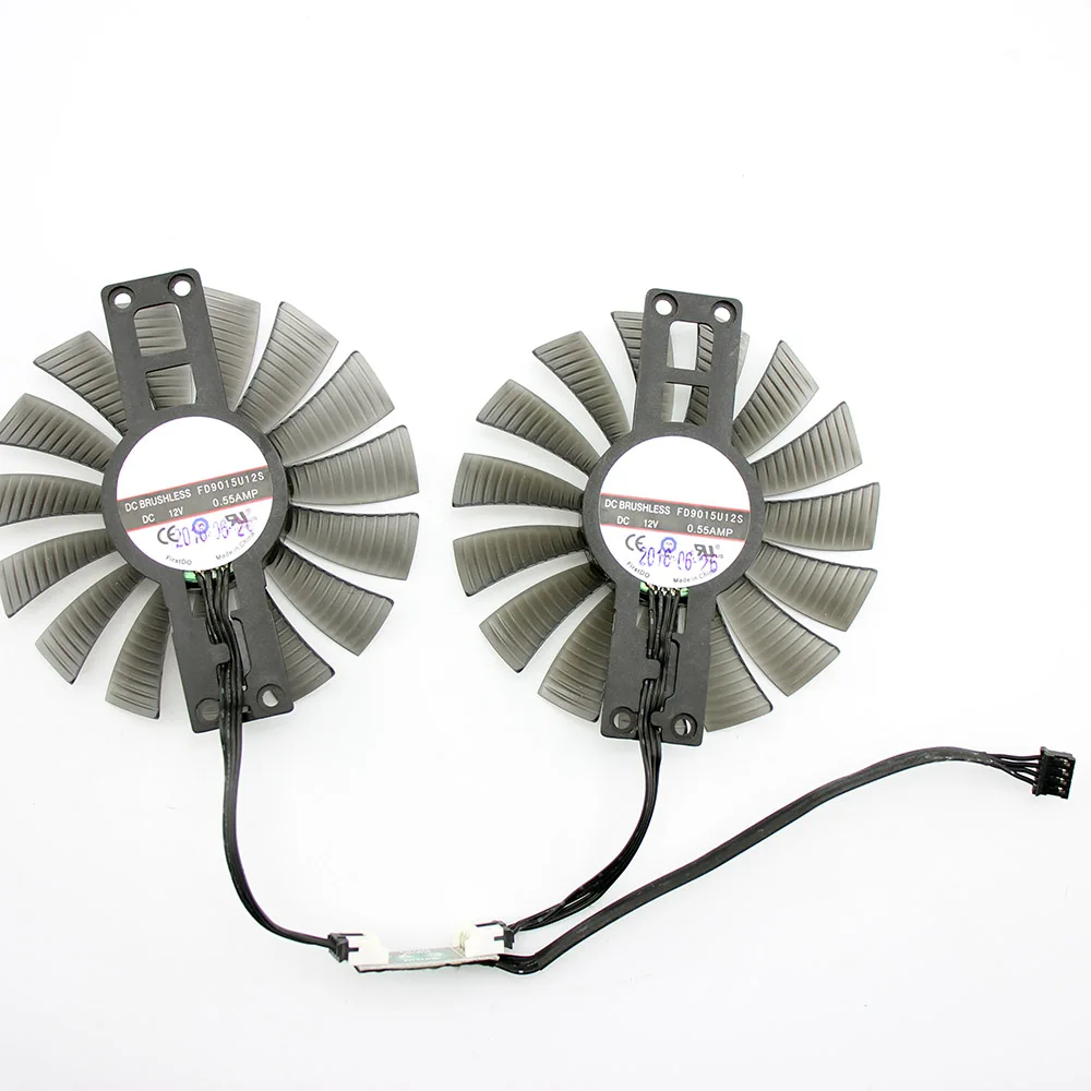 Новый оригинальный охлаждающий вентилятор GAINWARD GTX1060 PHOENIX Graphics FD9015U12S DC12V 0.55A|Кулеры