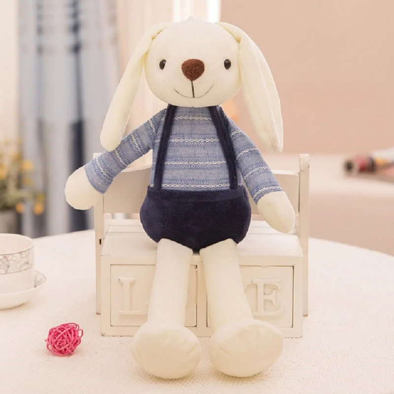 Kawaii Кролик плюшевые игрушки кролик мягкие животные куклы мягкие игрушки Детская кровать подушка Успокаивающая Игрушка Дети День рождения пасхальные подарки