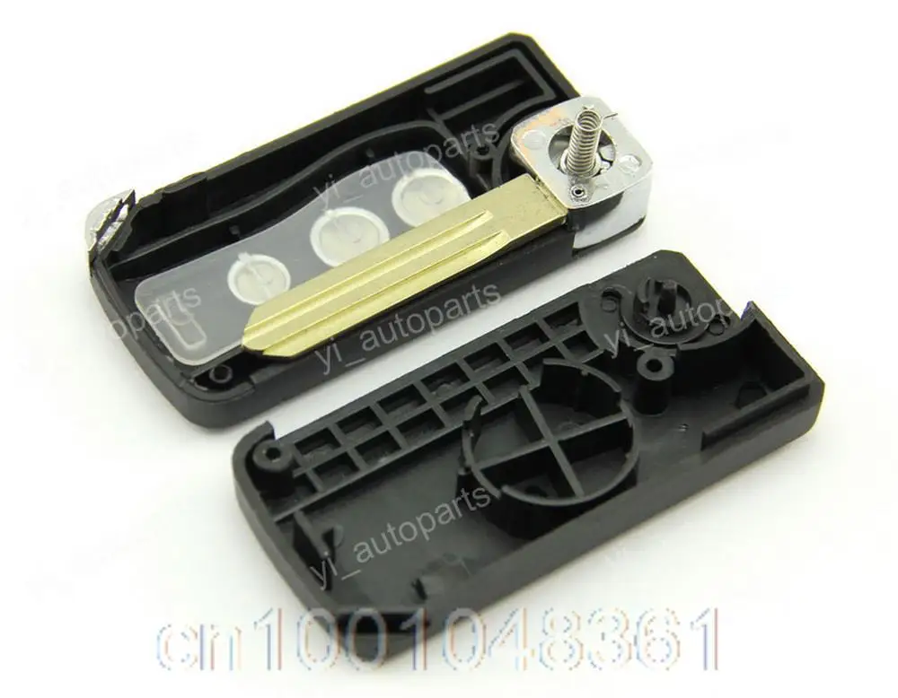 Переделывать Флип Складные Дистанционного Ключа Дело Shell Обложка Брелок Keyless Fit