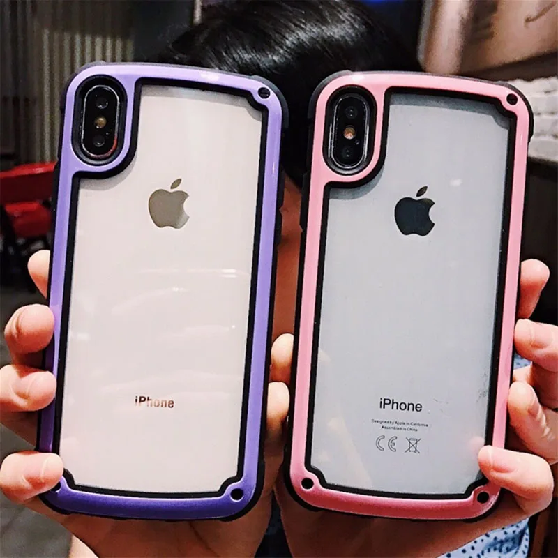 Сверхмощный ударопрочный военный защитный чехол для iPhone XS Max XR X 10 Жесткий