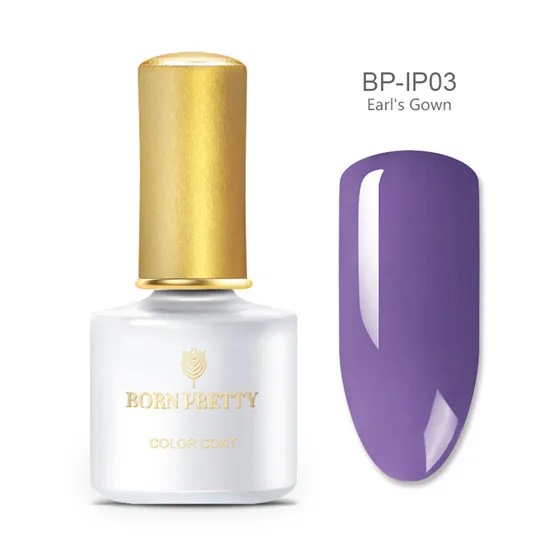 BP-IP03 BORN PRETTY 6 мл Ирис серия Гель-лак для ногтей фиолетовый замачиваемый УФ светодиодный Гель-лак для ногтей чистый цветной гель для ногтей лак - Цвет: BP-IP03