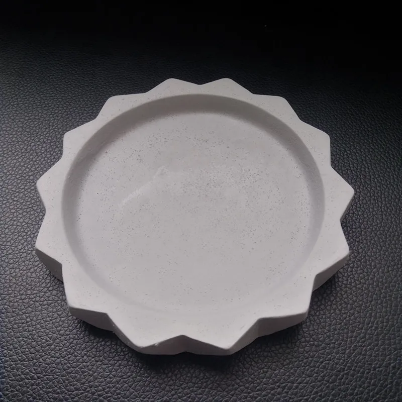 Tray Mold Большое креативное украшение цветочный горшок литье бетонной формы DIY домашний сад Рабочий стол ремесло ваза силиконовый кашпо из цемента плесень - Цвет: Tray Mold