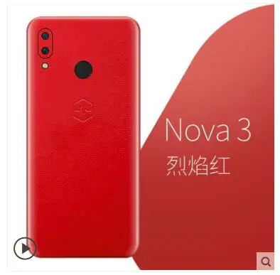 Роскошный чехол из натуральной кожи для huawei nova 3 паста на 360 градусов кожаный