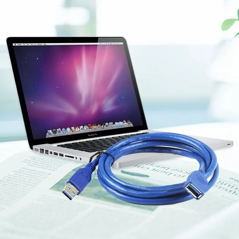 Высокоскоростной удлинитель USB 100 1 м см папа мама кабель Папа шнур провод|Кабели