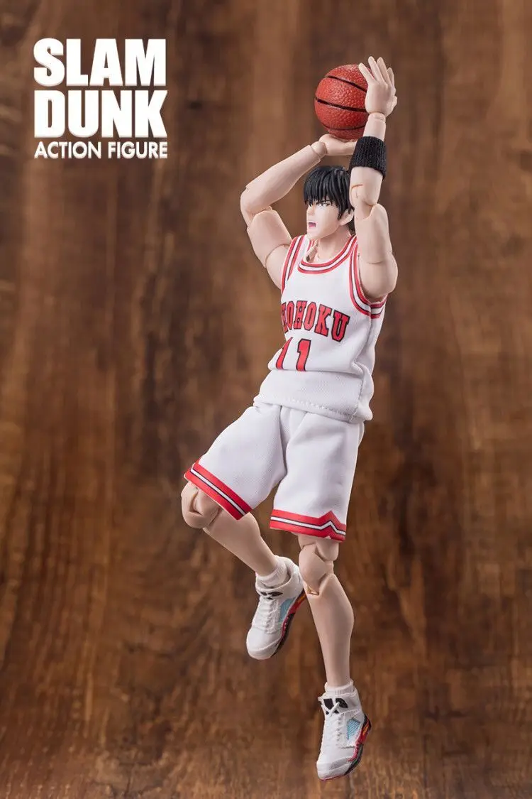 Dasin GT Модель 6 дюймов фигурка аниме Slam Dunk Shohoku Rukawa Kaede white ND033 | Игрушки и хобби