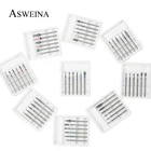 Набор алмазных корундовых сверл для ногтей, 9 типов, фреза для маникюра и педикюра, электрическая машинка для удаления кутикулы, аксессуары