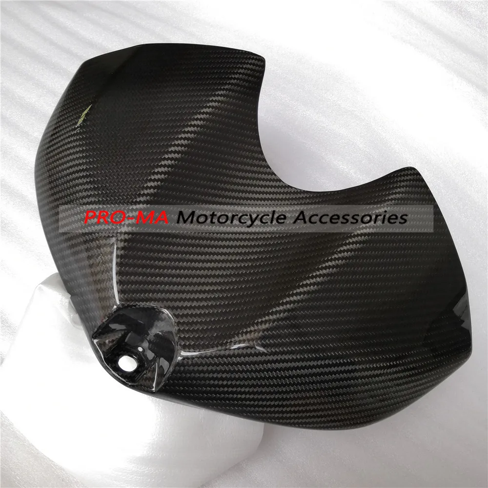 Крышка бака мотоцикла в 100% углеродного волокна для Yamaha YZF R6 2008 2016 простой