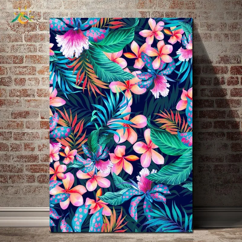 

Nature Flower Modern Wall Art Canvas Painting Nordic Posters and Prints Decorative Picture Nordic Decoration Home Wall Pictures
