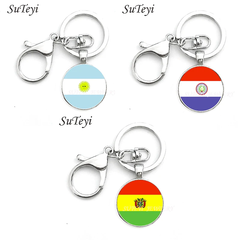 Винтажная национальная символическая бижутерия брелок для ключей мужчин и