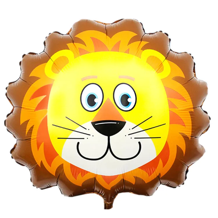 as picture 1pcs 6 шт./партия Тигр Зебра имитация окраски коровы воздуха латексные шары, гелий для детей подарок День рождения Декор в виде животных на тему зоопарка блоки игрушки - Цвет: as picture 1pcs