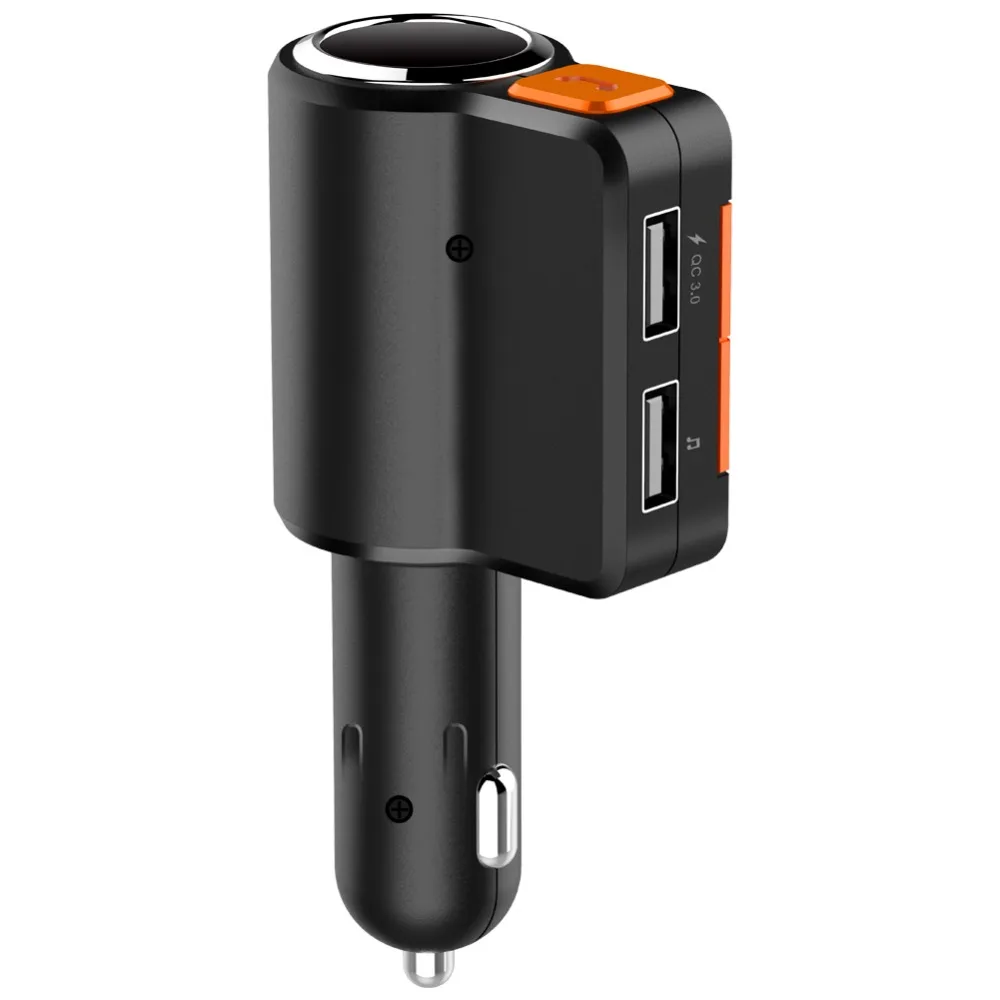 Jilang FM модулятор передачи Bluetooth автомобильный комплект MP3 плеер двойной USB QC3.0