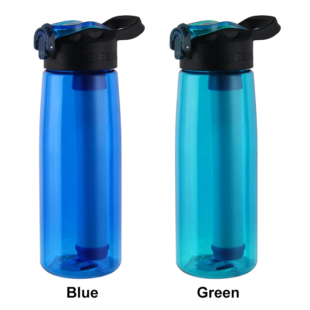 Чашка для питья с встраиваемый фильтр Бутылка водой спортивный очиститель