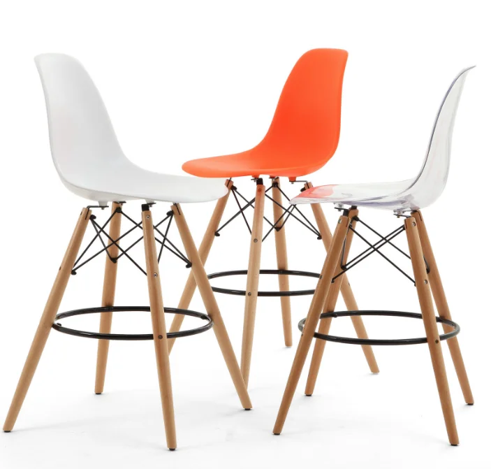 Оптовая продажа домашние настольные стулья из цельного дерева креативные