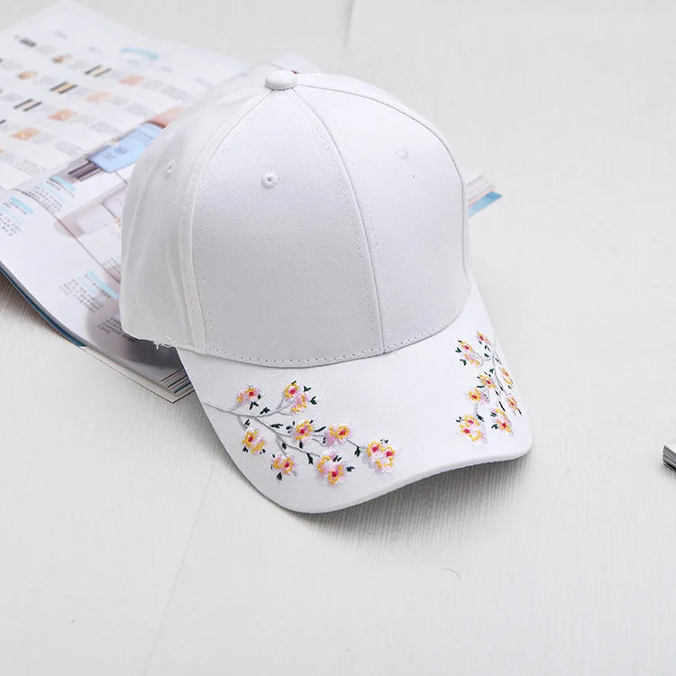 Хлопок Вышивка Hat Гольф Бейсбол Кепки черный пустой snapback в стиле хип хоп