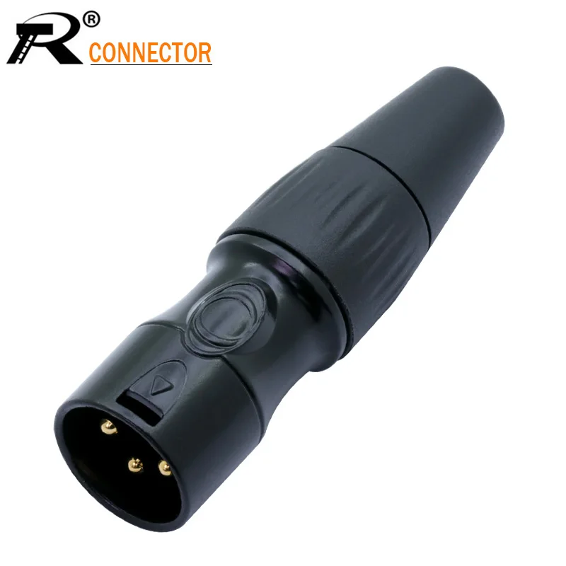 10 шт. штекеры XLR для кабеля микрофона|Соединители| |