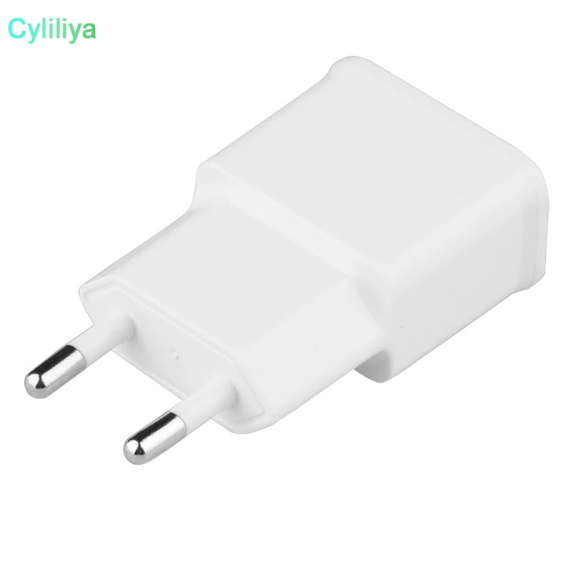 Универсальное зарядное устройство с двойным USB разъемом EU мобильный телефон 1 А 2