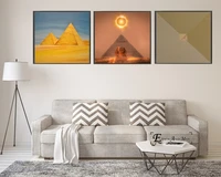 egypt pyramid artwork posters and prints wall art decorative picture canvas painting for living room home decor unframed