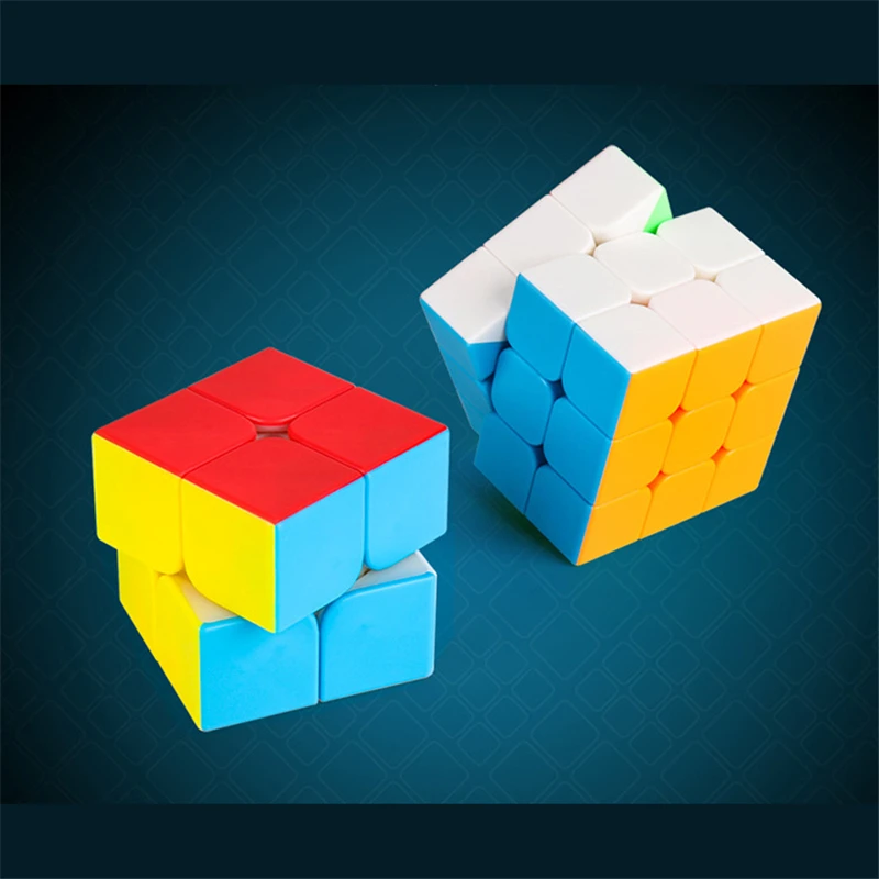 MoYu 2 шт./компл. Cubing в классе MF9312 2x2 3x3 профессиональный волшебный куб набор игрушек