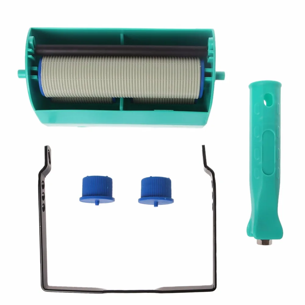 

Double Color Wall Decoration Paint Painting Machine For 7 Inch Roller Brush Green Tool New 2018