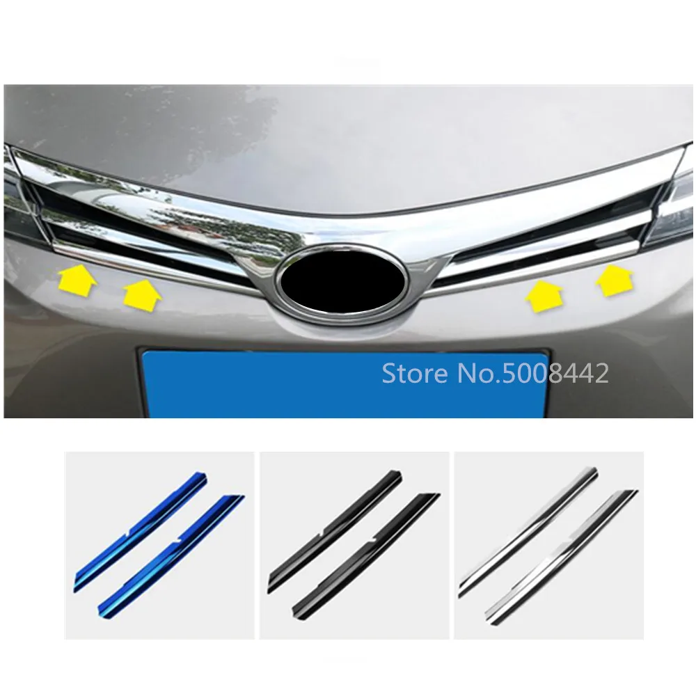 

2 шт., решетка для Toyota Corolla Altis 2017 2018 2019