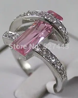 Оптовая продажа Бесплатная доставка&gt горячее &quot18 K Белое Золото GP ювелирные