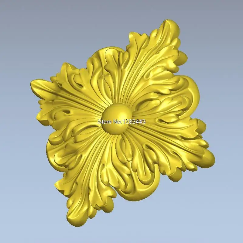 3d модель высокого качества рельеф для ЧПУ или 3D-принтеров в формате STL rosette_74 |