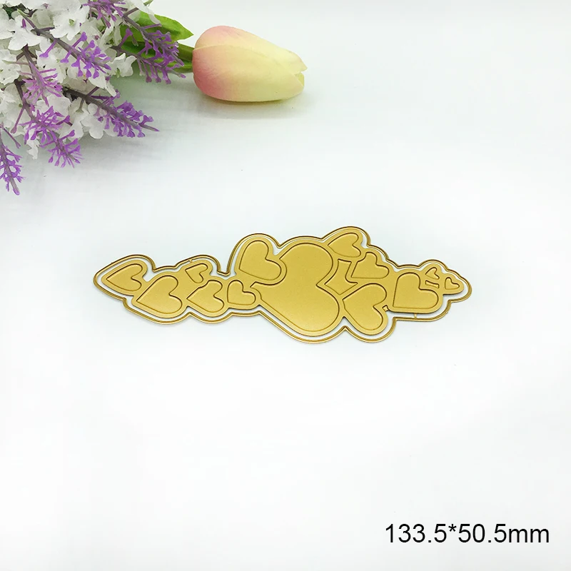 Heart Shape Dies Scrapbooking New Arrival HOT FOIL PLATE Hot Stamping Foil Cut 2019 Alinacraft Alina Craft Store | Дом и сад