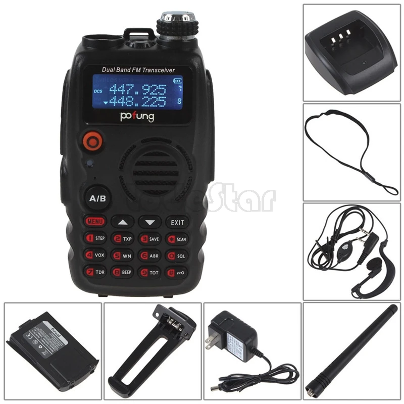 Портативная рация BaoFeng A52 5 Вт двухдиапазонный УКВ/УВЧ 136 174/400 470 МГц fm